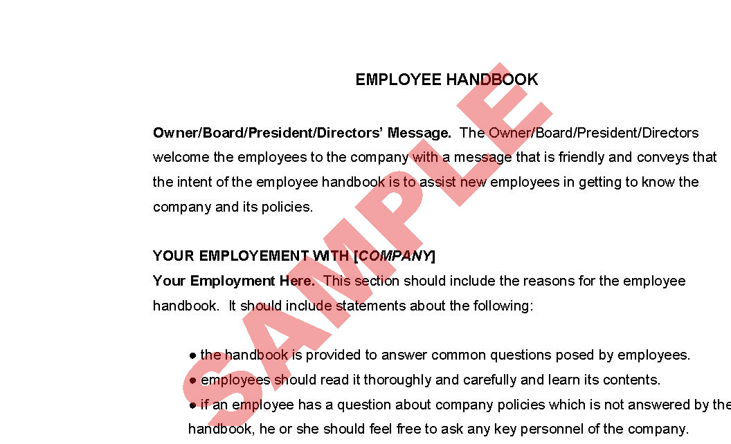 Employee Handbook Welcome Letter from www.sabusinesshub.co.za